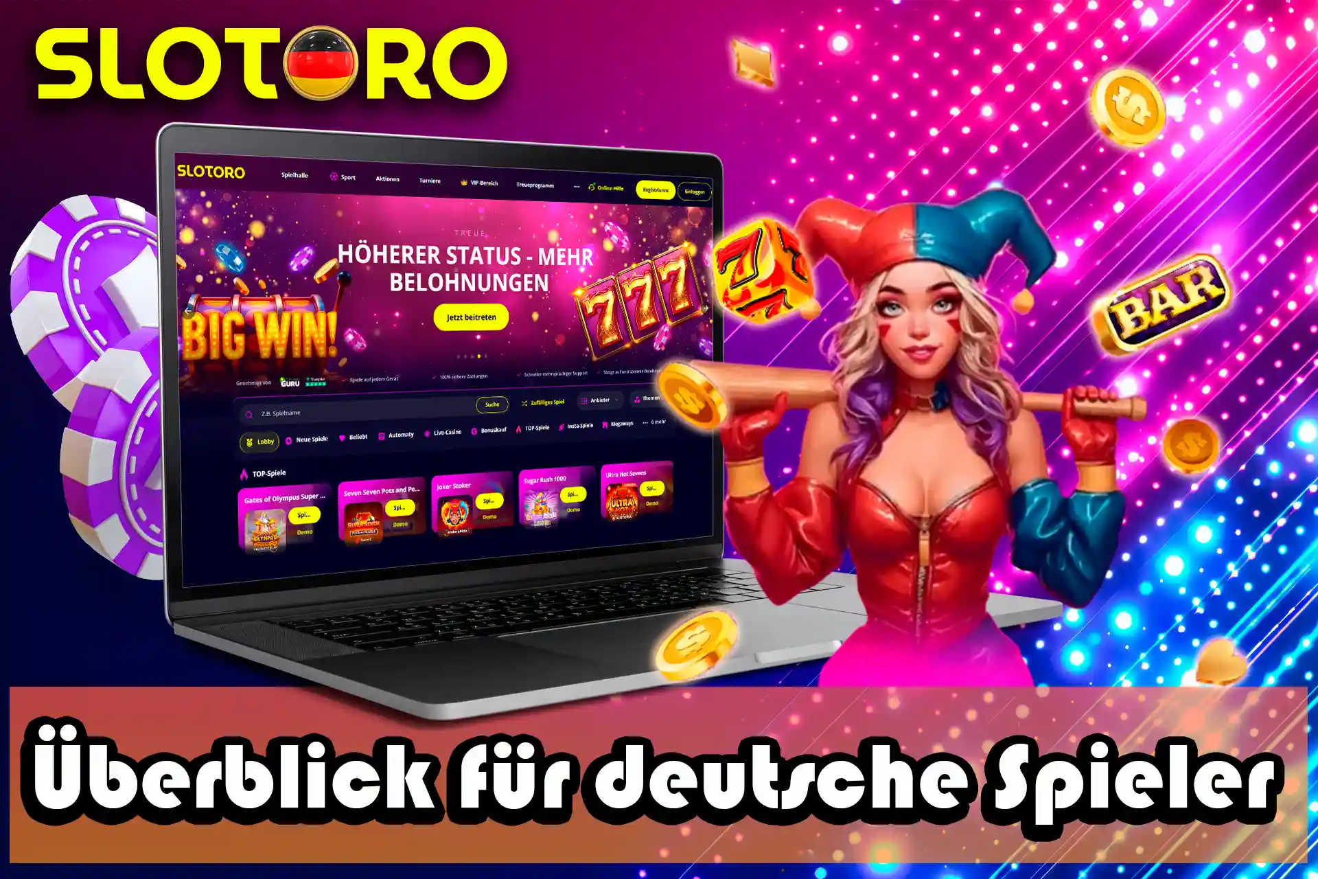 Top-Casino-Funktionen